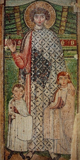 Saint Demetrius and attendants Hagios Demetrios Thessaloniki